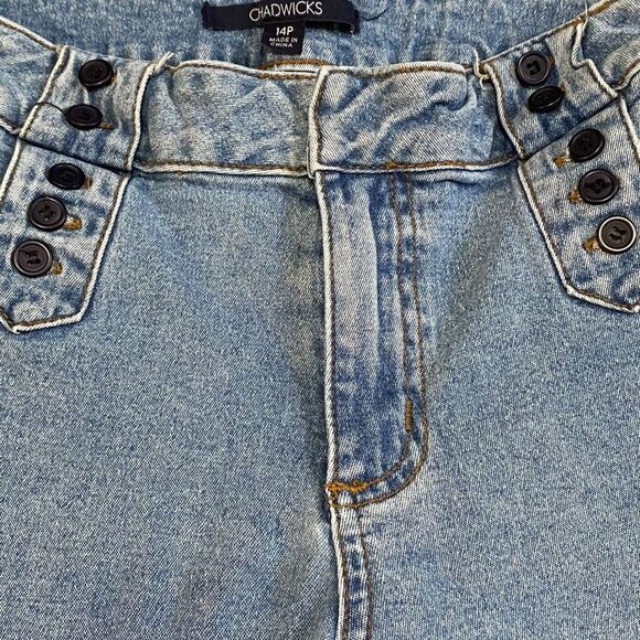 Chadwicks Light Wash Vintage Mom Jeans Women’s Size 14P - Picture 6 of 11